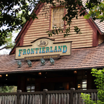 Magic Kingdom Frontierland Railroad Station