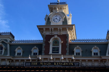 Magic Kingdom Main Street USA Train Station