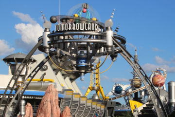 Magic Kingdom Tomorrowland Sign 2015